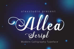 Allea Script: A Modern Typeface for Digital Elegance