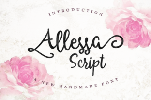 Allessa Script: A Handmade Font for Branding