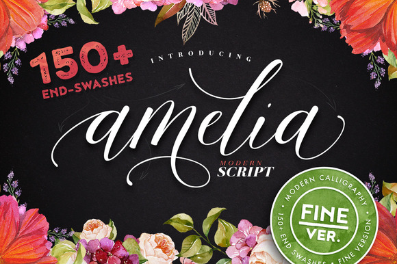 Amelia Script: A Typeface for Editorial Elegance