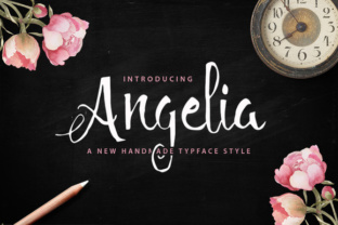 Angelia Script: A Handmade Typeface for Marketers