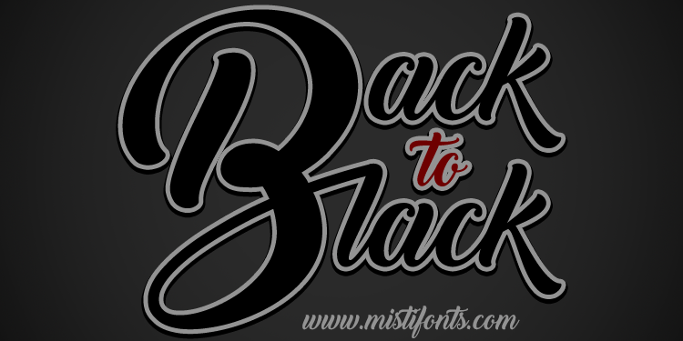 Back to Black: A Typeface for Editorial Soul