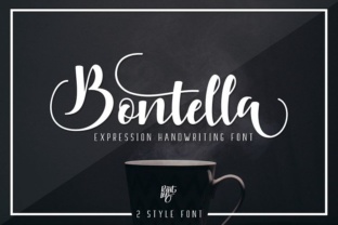 Bontella: A Modern Script Font for Web Design