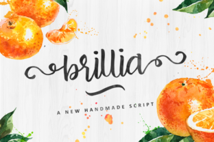 Brillia Script: A Handmade Typeface for Editorial Design