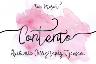 Contento Script: A Modern Typeface for Web Design