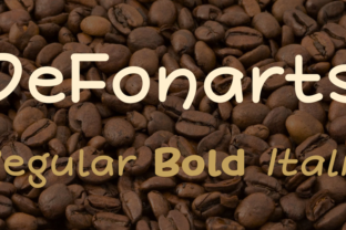 Defonarts: A Typeface for Modern Editorial Design