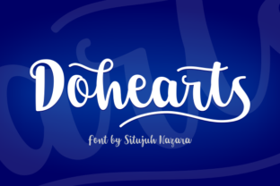 Dohearts: A Playful Script Font for Modern Branding