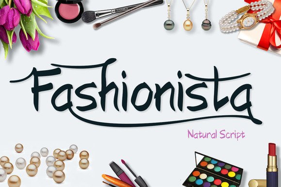 Fashionista: A Bold Script Font for Modern Branding