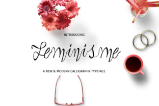 Feminisme Typeface: Elevating Brand Identity with Elegant Script