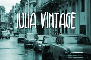 Julia Vintage: A Typeface for Digital Storytelling