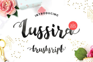 Lussira Brushscript: A Handwritten Font for Digital Design