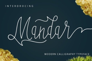 Mandar: A Handwritten Script Font for Marketers
