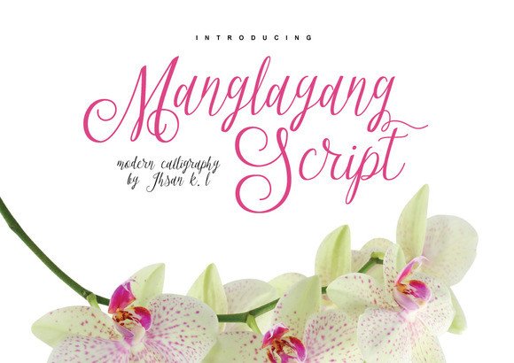Manglayang Font: Elevate Your Handmade Brand