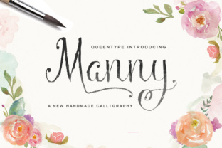Manny Script: A Handmade Typeface for Editorial Warmth