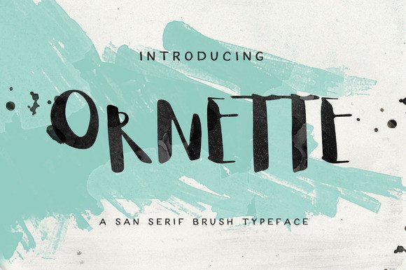 Ornette: The Casual Script Font for Marketers