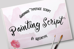 Painting Script Font for Handmade Creators