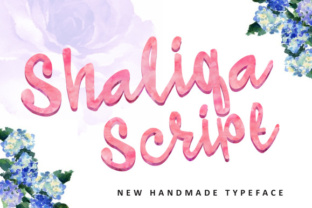 Shaliqa Script: A Handmade Typeface for Bold Branding