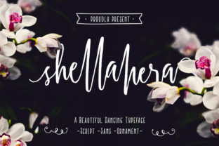 Shellahera Script: A Handwritten Typeface for Editorial Design