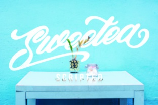 Sweetea: A Warm Script Typeface for Editorial Design