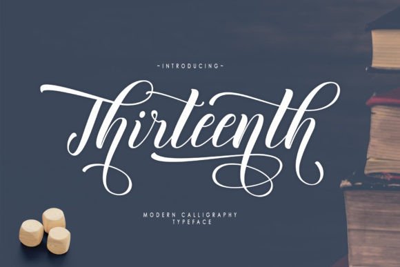 Thirteenth Script Font for Branding
