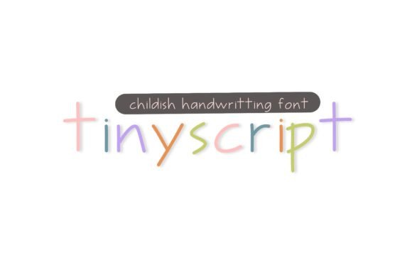 Tiny Script: A Fresh Typeface for Editorial Design