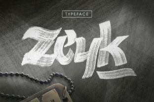 Zeyk Font: Elevating Web Design with Bold Script